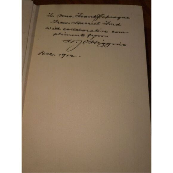 Old Clinkers Inscribed: Father Of Electric Traction Wife by Actress Harriet Ford - Picture 2 of 14